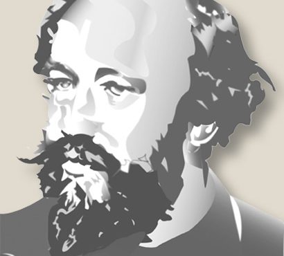 Illustration of Adolphe Sax