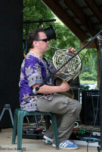 Eric Ortner performing on French Horn