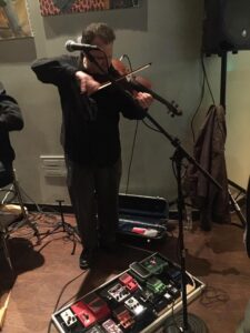 Eric Ortner performing on Violin