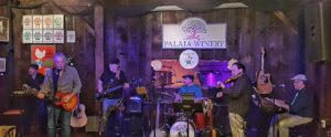 McGuineas Band Inside Palaia Winery