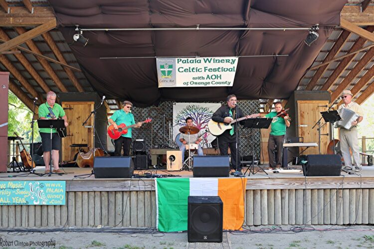 McGuineas Celtic Band at Palaia Winery